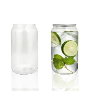 Food Grade 150ml 180ml 200ml 250ml 330ml Plastic Can PET Jar PET Bottle for Soda
