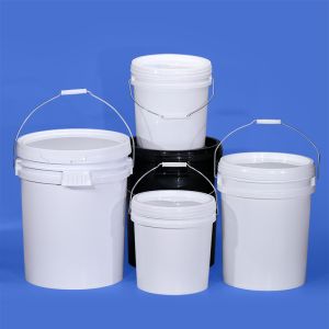 Thickened 20 Liter Food Grade 5 Gallon Plastic Pail Bucket With Lid Handle For