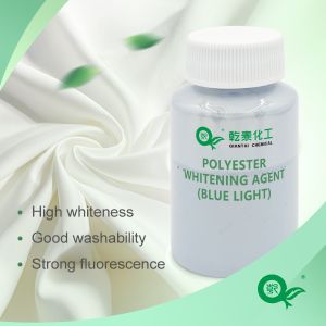 China Polyester With Blue Light Whitening Agent, White Dye For Whitening Polyester Fabrics, Natural White Fabric Bleaching Agent For Polyester Textiles on sale