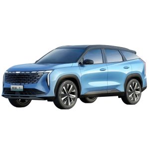 Electric Geely Boyue L SUV 5 Seater Gasoline Powered Hybrid 1.5T Fast Speed