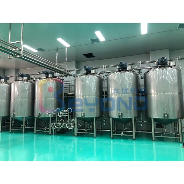 Double Layer Dairy Processing Plant Chocolate Processing Line Automatic