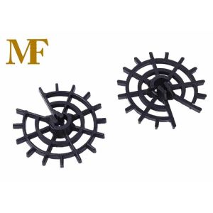 Cheap Great Cohesion Plastic Wheel Rebar Spacers Customized Color For Concrete Cover for sale