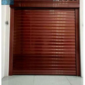 China 0.1m/S 77mm Slat Aluminum Roller Shutter For Garage on sale