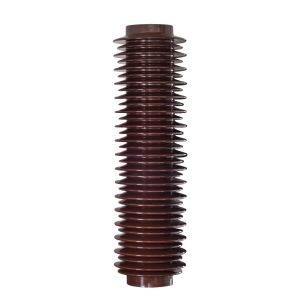 Brown Glazed YWZ-66 Lightning Arrester Insulator IEC-99-4