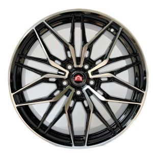 China Lightweight Forged Alloy Aluminum 19x8 5 5x100 Wheels Black OEM Auto Parts on sale