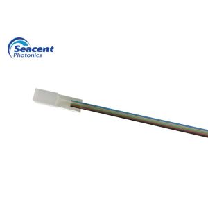 8 Channel Optical Fiber Array High Return Loss For PLC Devices / Splitters