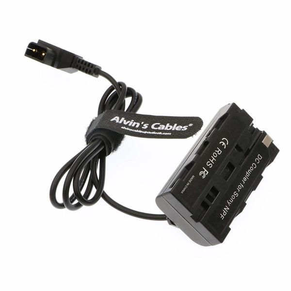10- 24V Camera Power Cable NP F550 Dummy Battery To D-Tap For Sony NP F570 NP