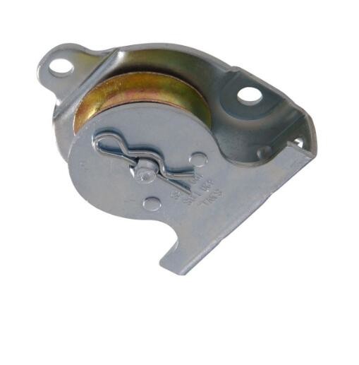 Quality Fixed Pulley Wall Mount Ceiling Rope Cable Pulley Zinc Single Pulley wholesale