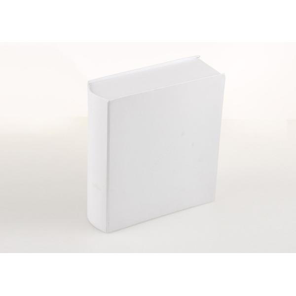 Custom Packaging Recycled Paper Gift Boxes White Book Shaped Gift Box Packaging