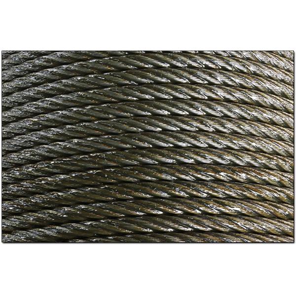 6x37+Fc/6x37+Iws/6x37+Iwr Crane Steel Wire Rope Galvanized Round Strand