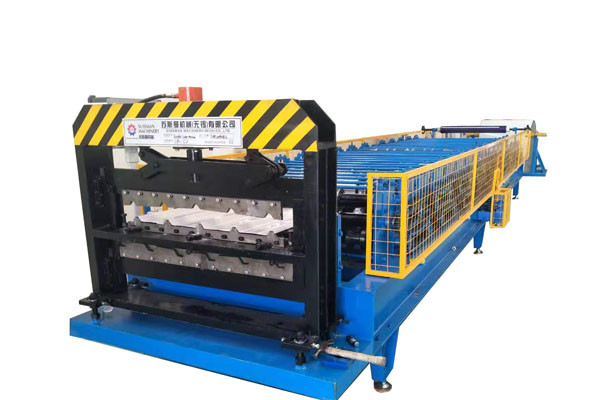 Color Steel Roof Panel Roll Forming Machine Standing Seam Forming Machine 8-12m