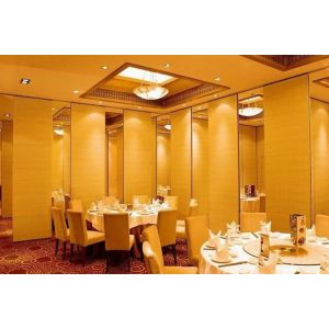Banquet Hall Mobile Sliding Soundproof Collapsible Wall Partitioning With