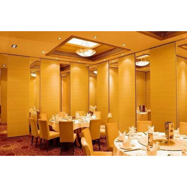 Quality Easy Operable Top Hanging Folding Sliding Partition Walls for Hotel wholesale