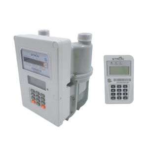 Aluminium IP67 Diaphragm 0.7Bar Prepaid Gas Meter With UIU And AMI System