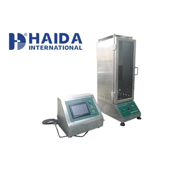 Quality PLC Programming Controlled Foam Flammability Tester Test Furniture Combustion Performance wholesale