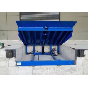 CE Logistics Machines Forklift Working Platform Electric Dock Leveler For