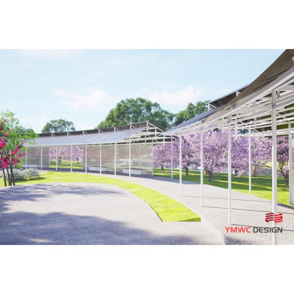 Customization Size Modern Style Pergola in Emberwind Theme for Garden Decoration