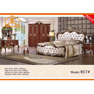 China indonesian white king classic luxury antique cheap queen oak wood bedroom dinette furniture set for sale under 500 on sale