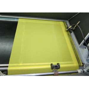 Silk Screen Polyester Printing Mesh , Tensile Bolting Cloth Square Hole Shape
