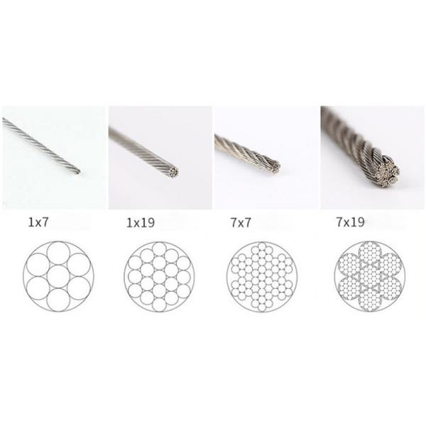 6x37+Fc/6x37+Iws/6x37+Iwr Crane Steel Wire Rope Galvanized Round Strand