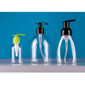 270ML Plastic Lotion Bottles with Pumps ,Leak Proof, Empty Clear Refillable, BPA