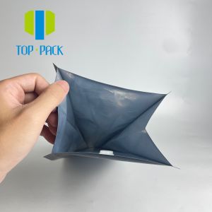 Custom Uv Print Side Gusset Pouch Resealable Mylar Coffee Bean Package Bag