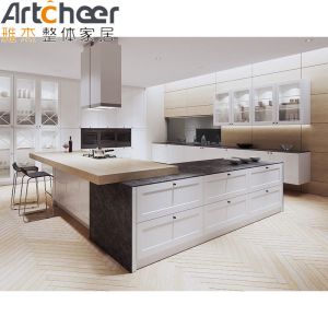 China Modular Kitchen Furniture With Modern Design And E0 Grade Material Wall Cabinet on sale