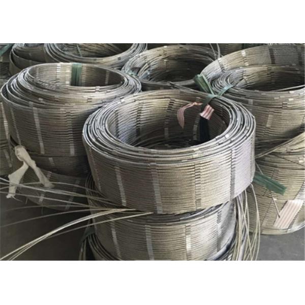 Pure 316 Stainless Steel Material Wire Rope Mesh 50m Length As Safety Net