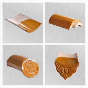 Chinese style ceramic roof tiles for Asian temple