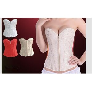 Sexy Front Zipper Corset