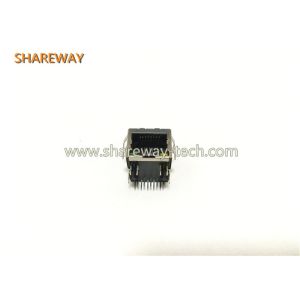 J0G-0007NL Single Port RJ45 Through Hole PCB Jack 10/100 Base-T AutoMDIX