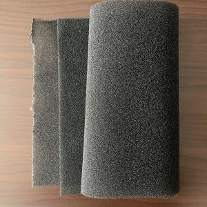 Polyurethane Dust Filter Black Flame Retardant Filter Mesh Sponge