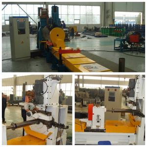 Two Axle CNC Control Johnson Wire Screen Welding Machine Separating Solids From