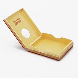 Custom Printing Blank Cardboard Cigarette Boxes Recyclable Biodegradable