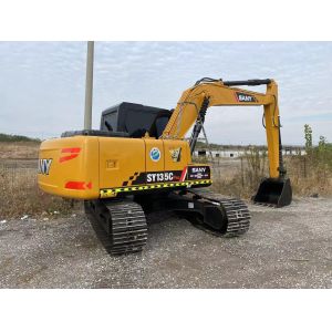 Cheap Environmental Protection Used Sany135Cpro Excavator with Low-Emission Engine and Energy-Saving Technologies for sale