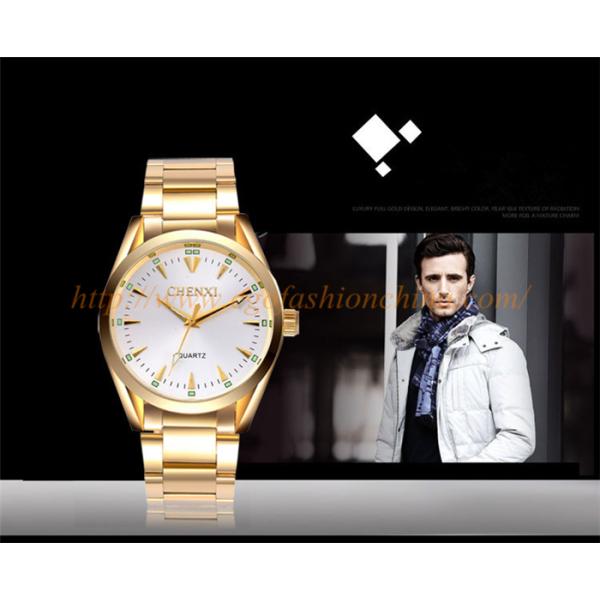 006A IPG Full Gold Watch Wholesale Luxury Men Watch Stainless Steel Quartz Analog Watches