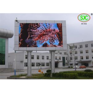 Cheap 6m*9m outdoor p4 large led video billboard from SCXK Electronics Co.,Ltd for sale