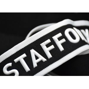 Jacquard OEKO Men'S Underwear Elastic Band Silicone Screen Print Black White