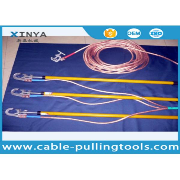 110 KV Earthing Device Safety Tools Electrician 220KV With Copper Wire / Ground