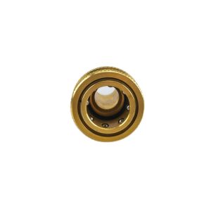 China 1 Inch Hose Stem Connections Brass Male Quick Connector on sale