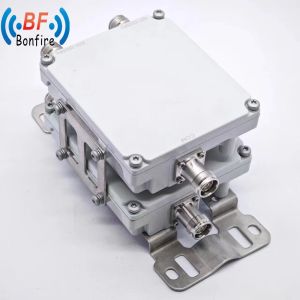 1710-1880/1920-2170/2300-2700MHz RF Low Pim Quadplexer Grey Quad-Band Combiner