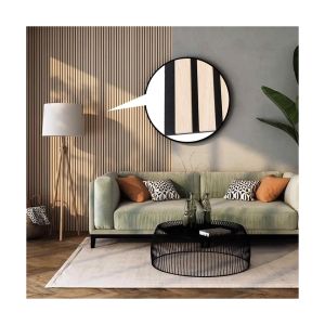 Cheap Easy Installation Of Wood Acoustic Panels Building Materials With Polyester Density 1350-1700gsm for sale