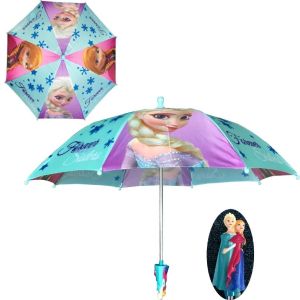 Straight 15 Inch *8k 3D Handle Cute Childrens Umbrella With Lovely Printing