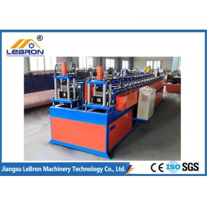 Smooth Steel Profile Roll Forming Machine Stable 3kW Hydraulic Station Power