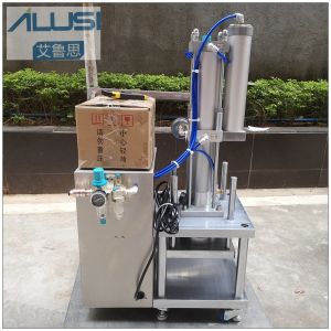Ailusi Semi Automatic Compact Powder Lab Pressing Machine for Make up Equipments