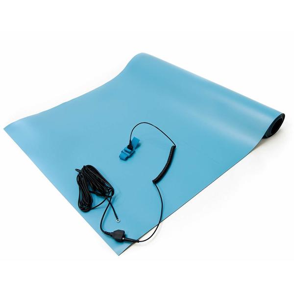 Quality ESD Clean Room Accessories Anti Static Rubber Workbench Mat Textured wholesale