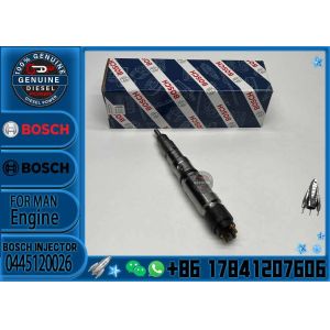 Common Rail Fuel Injector F00RJ01159 0445120024 0445120026 0445120027 For MAN