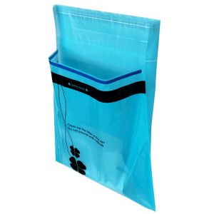 25*30cm Disposable Garbage Bag With Self Adhesive Sticker