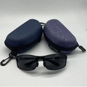 Cheap Vogue Leisure Plastic Eva Eyewear Case Hook Snowflake Fabric Eva Eyeglasses Case for sale