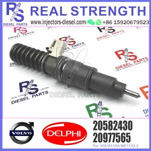 Common Rail Diesel Fuel Injector 20977565 BEBE4F01001 20582430 for Engine Parts